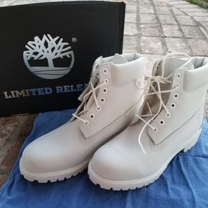 timberland ghost white boots